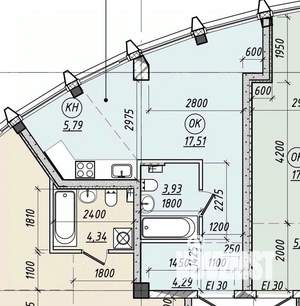 Студия квартира, вторичка, 32м2, 2/8 этаж