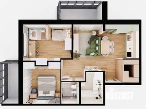 3-к квартира, вторичка, 74м2, 2/18 этаж