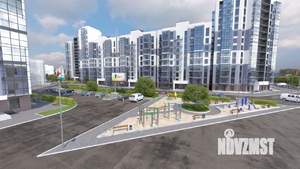 1-к квартира, строящийся дом, 42м2, 5/13 этаж