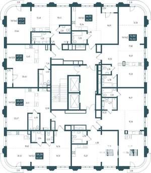 2-к квартира, вторичка, 63м2, 4/20 этаж