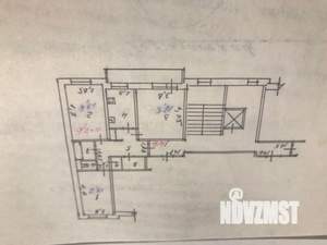 3-к квартира, вторичка, 68м2, 2/9 этаж
