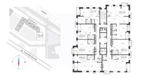 1-к квартира, вторичка, 46м2, 10/19 этаж