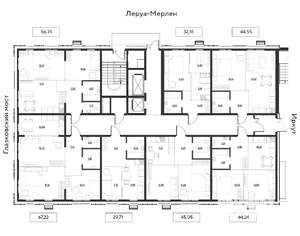 2-к квартира, вторичка, 45м2, 18/19 этаж