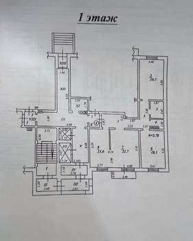 3-к квартира, вторичка, 98м2, 1/12 этаж