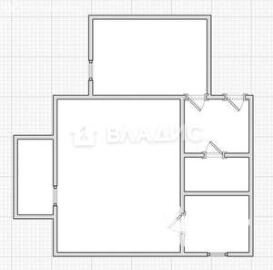 3-к квартира, вторичка, 70м2, 1/11 этаж