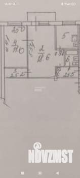 2-к квартира, вторичка, 44м2, 4/4 этаж