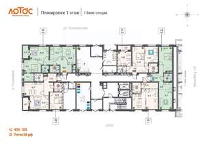 3-к квартира, вторичка, 82м2, 1/14 этаж