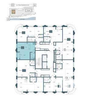 1-к квартира, вторичка, 48м2, 15/20 этаж