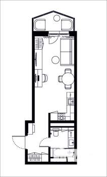 1-к квартира, вторичка, 35м2, 3/19 этаж