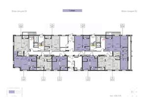 2-к квартира, вторичка, 54м2, 1/13 этаж