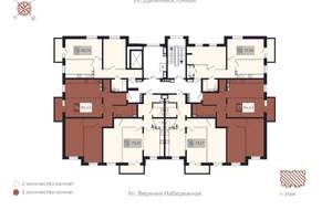 2-к квартира, вторичка, 73м2, 4/8 этаж