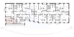 1-к квартира, строящийся дом, 40м2, 8/19 этаж