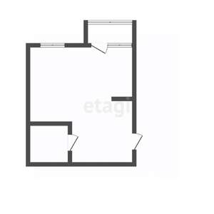 Студия квартира, вторичка, 22м2, 3/16 этаж
