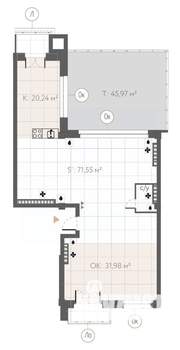 Студия квартира, строящийся дом, 176м2, 8/8 этаж