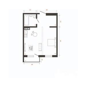 1-к квартира, вторичка, 41м2, 10/10 этаж