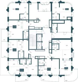 1-к квартира, вторичка, 57м2, 1/20 этаж