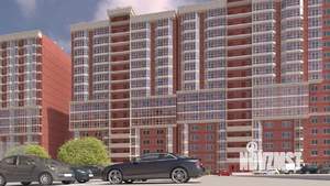 2-к квартира, строящийся дом, 64м2, 13/16 этаж