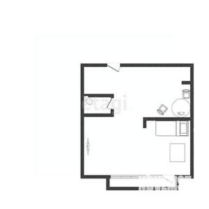 1-к квартира, вторичка, 48м2, 3/4 этаж