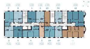 4-к квартира, вторичка, 80м2, 1/8 этаж