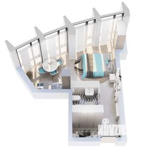 1-к квартира, вторичка, 31м2, 4/8 этаж