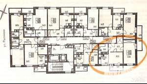 2-к квартира, вторичка, 58м2, 17/18 этаж