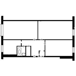 3-к квартира, вторичка, 63м2, 3/5 этаж
