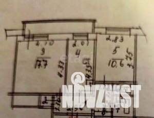 2-к квартира, вторичка, 48м2, 9/9 этаж