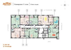 3-к квартира, вторичка, 76м2, 11/18 этаж