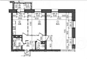 2-к квартира, вторичка, 80м2, 3/17 этаж