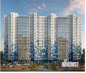 1-к квартира, строящийся дом, 29м2, 13/16 этаж