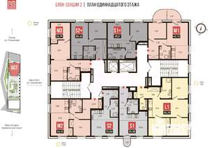 4-к квартира, вторичка, 55м2, 11/14 этаж
