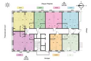 2-к квартира, вторичка, 45м2, 19/19 этаж