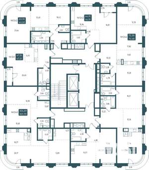 2-к квартира, вторичка, 63м2, 15/20 этаж