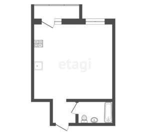 1-к квартира, вторичка, 36м2, 6/9 этаж