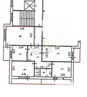 4-к квартира, вторичка, 90м2, 4/9 этаж