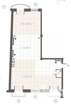 Студия квартира, строящийся дом, 171м2, 5/8 этаж
