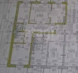 3-к квартира, вторичка, 71м2, 4/10 этаж