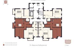 2-к квартира, вторичка, 69м2, 2/8 этаж