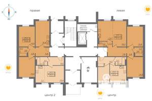 3-к квартира, вторичка, 77м2, 1/9 этаж