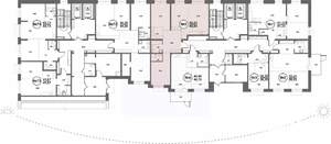 3-к квартира, строящийся дом, 90м2, 2/19 этаж