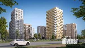 1-к квартира, строящийся дом, 31м2, 12/19 этаж