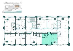 2-к квартира, вторичка, 63м2, 2/20 этаж