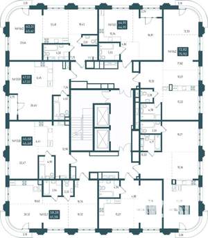 3-к квартира, вторичка, 76м2, 4/20 этаж