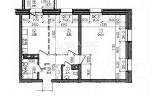 2-к квартира, вторичка, 80м2, 3/17 этаж