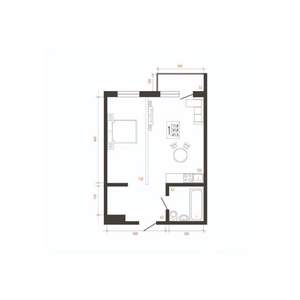 1-к квартира, вторичка, 41м2, 2/10 этаж