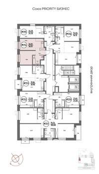 1-к квартира, строящийся дом, 37м2, 14/19 этаж