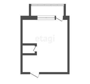 Студия квартира, вторичка, 22м2, 4/18 этаж