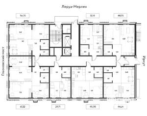 2-к квартира, вторичка, 44м2, 15/19 этаж