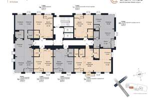 1-к квартира, вторичка, 50м2, 6/18 этаж