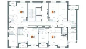 2-к квартира, вторичка, 53м2, 13/14 этаж